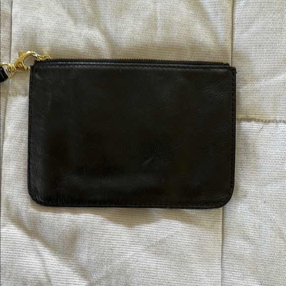 Fossil Black and Gold Clutch Wristlet - Picture 2 of 3